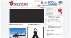 Desktop Screenshot of eldolorense.com
